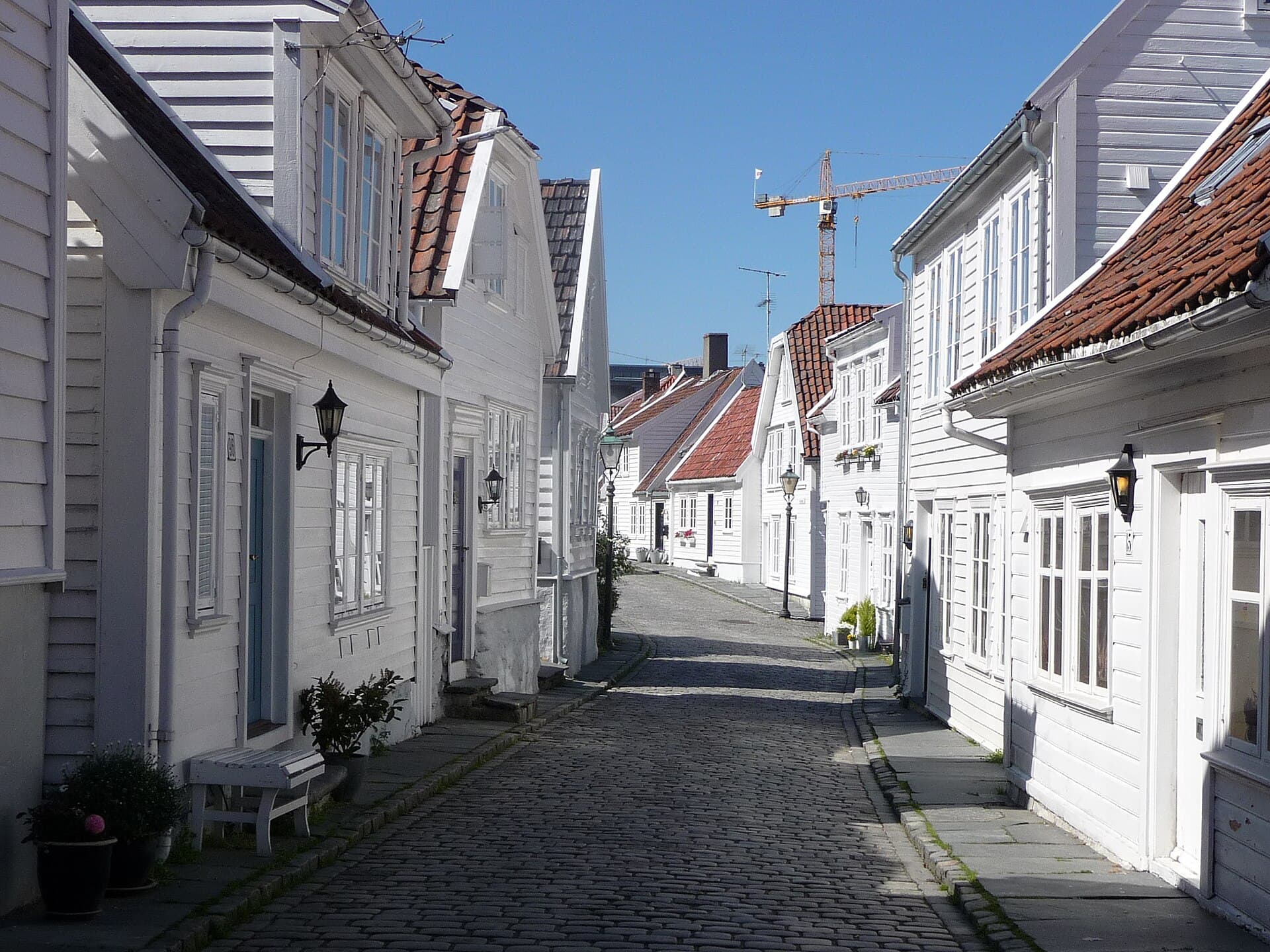 Old Stavanger town